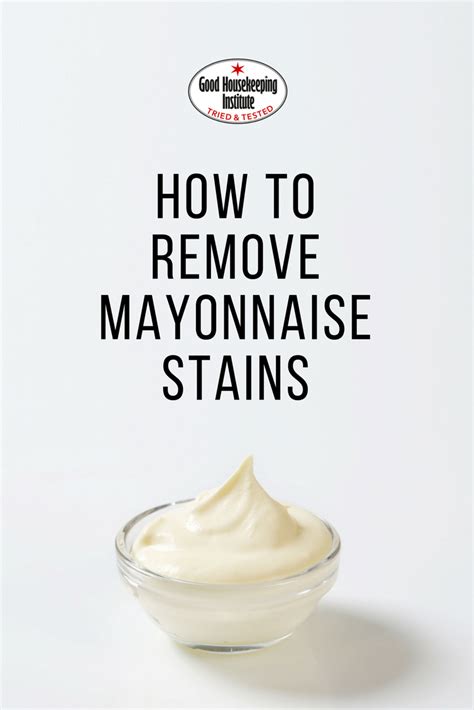 Does mayo stain white?